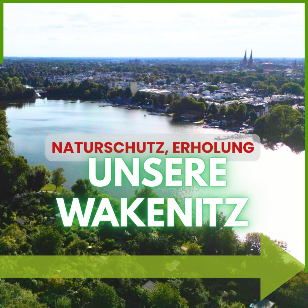 Wegweiser mit Link zu allen Informationen und den schönsten Bilder der Wakenitz.