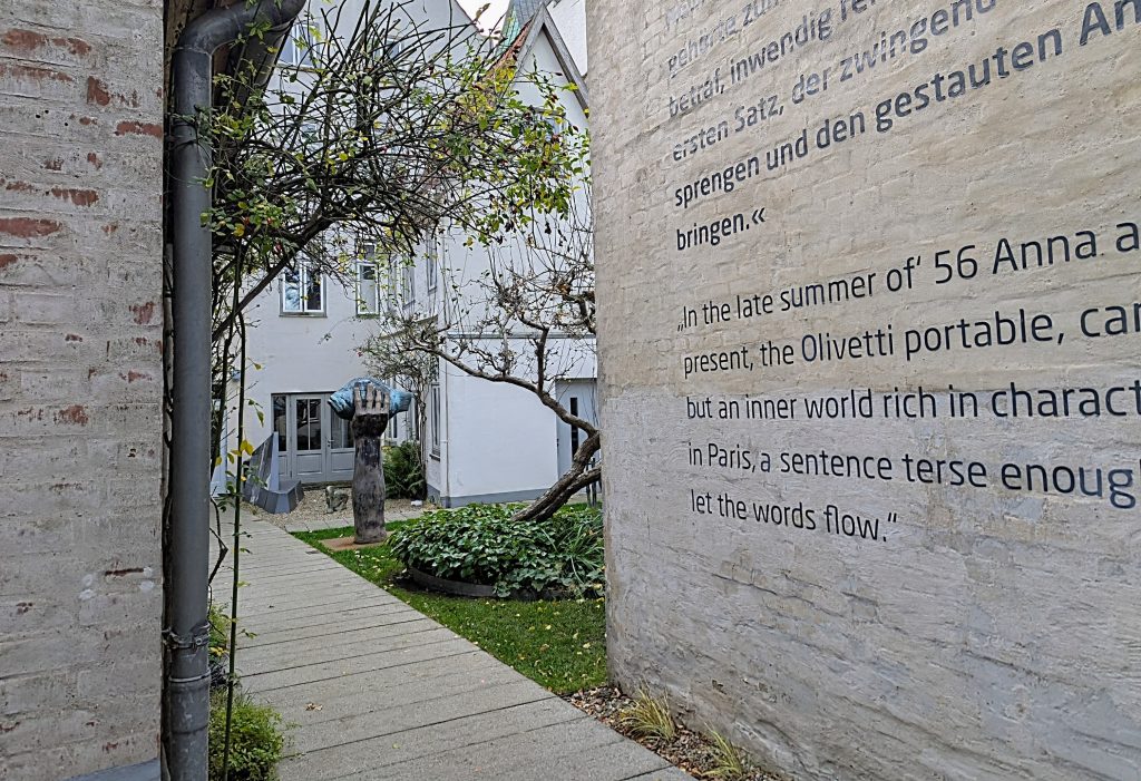 Der Garten des Günter Grass Museum