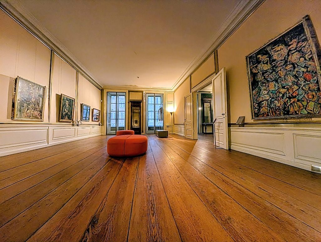 Das Behnhaus in der Lübecker Altstadt in voller Pracht