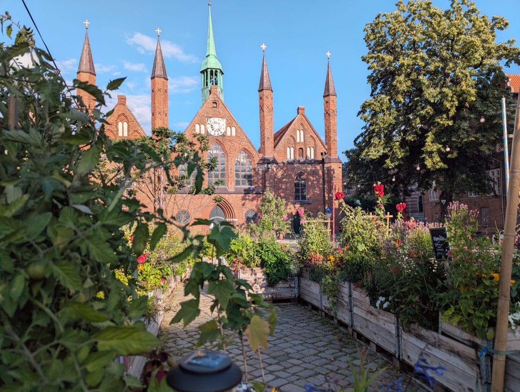 Sommergarten Lübecker Altstadt